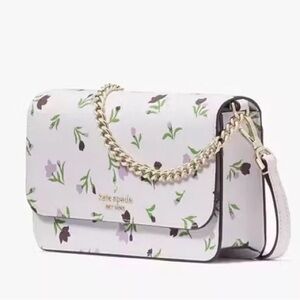 KATE SPADE MADISON SMALL FLAP CROSSBODY in SOFT ASTER MULTI
